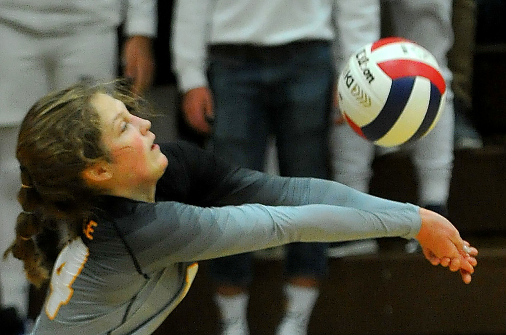 Riverdale vs Bureau Valley Class 2A regional final volleyball.